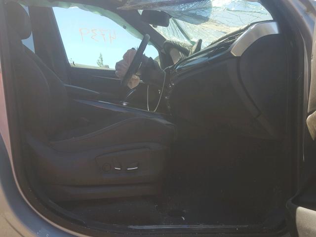 5UXKT0C57J0V98661 - 2018 BMW X5 XDR40E ვერცხლისფერი ფოტო 5