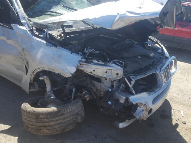 5UXKT0C57J0V98661 - 2018 BMW X5 XDR40E ვერცხლისფერი ფოტო 9