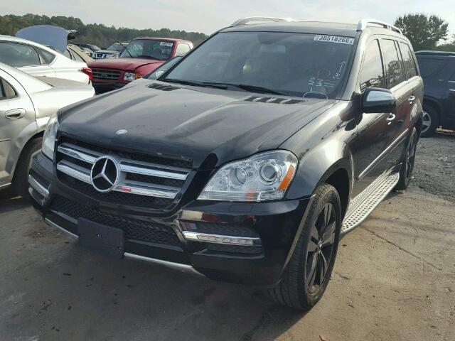 4JGBF7BE6AA614874 - 2010 MERCEDES-BENZ GL 450 4MA BLACK photo 2