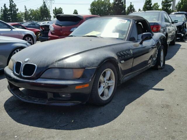 WBACN33471LM02433 - 2001 BMW Z3 2.5 BLACK photo 2