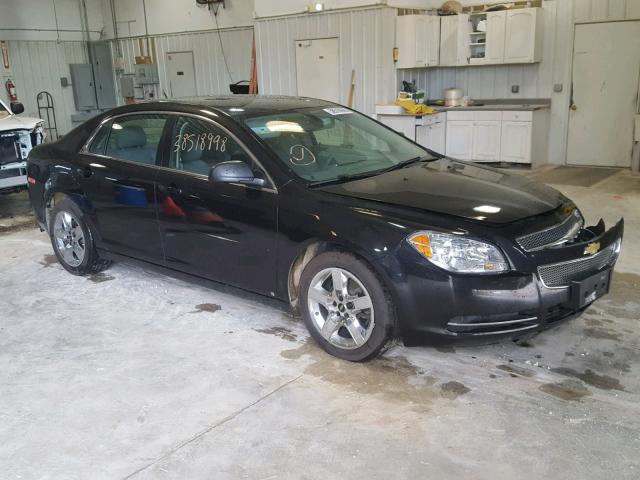 1G1ZB5E11BF242143 - 2011 CHEVROLET MALIBU LS შავი ფოტო 1