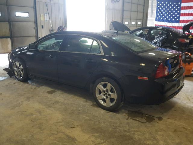 1G1ZB5E11BF242143 - 2011 CHEVROLET MALIBU LS შავი ფოტო 3