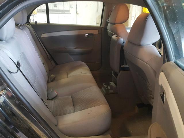 1G1ZB5E11BF242143 - 2011 CHEVROLET MALIBU LS შავი ფოტო 6