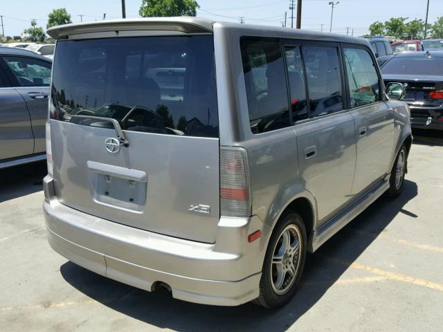 JTLKT324340150907 - 2004 TOYOTA SCION XB Qəhvəyi foto 4