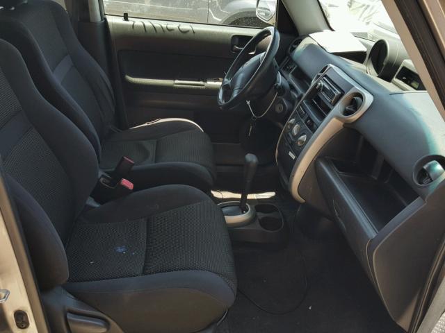 JTLKT324340150907 - 2004 TOYOTA SCION XB Qəhvəyi foto 5