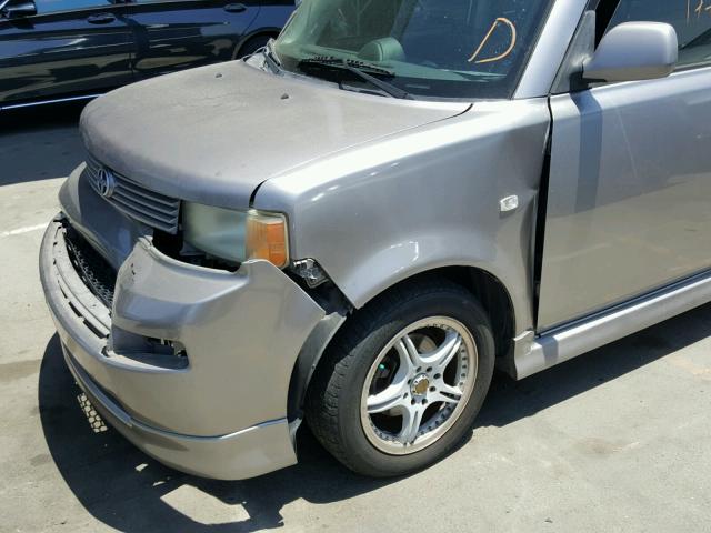 JTLKT324340150907 - 2004 TOYOTA SCION XB Qəhvəyi foto 9