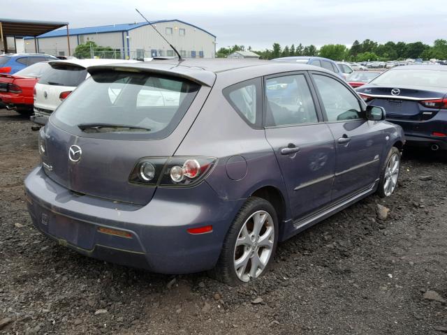 JM1BK343471767606 - 2007 MAZDA 3 HATCHBAC GRAY photo 4