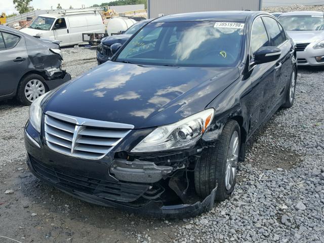 KMHGC4DD0DU228343 - 2013 HYUNDAI GENESIS 3. BLACK photo 2