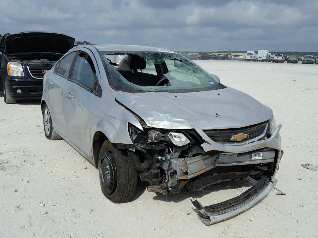 1G1JB5SH6J4104025 - 2018 CHEVROLET SONIC LS 银色 照片 1