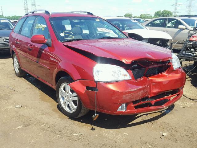 KL5JJ86Z06K267860 - 2006 SUZUKI FORENZA PR BURGUNDY photo 1