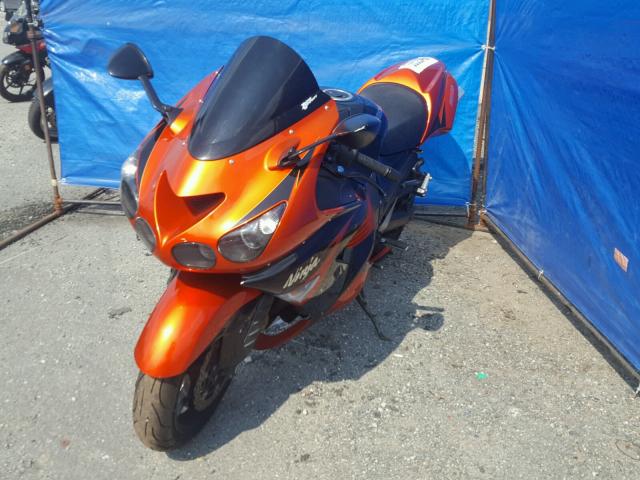 JKBZXNC109A012974 - 2009 KAWASAKI ZX1400 C ORANGE photo 2