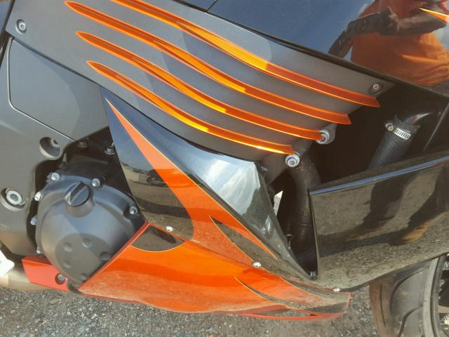 JKBZXNC109A012974 - 2009 KAWASAKI ZX1400 C ORANGE photo 7