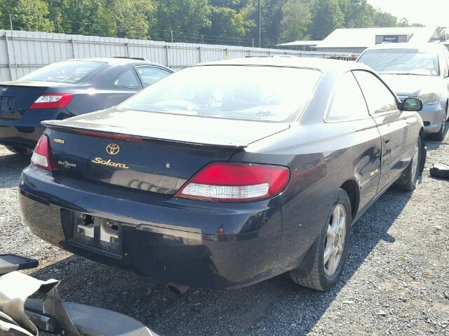 2T1CF22P01C459179 - 2001 TOYOTA CAMRY SOLA BLACK photo 4