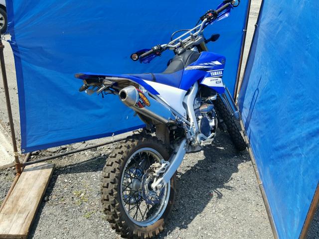 JYADG21E4HA009370 - 2017 YAMAHA WR250 R BLUE photo 4