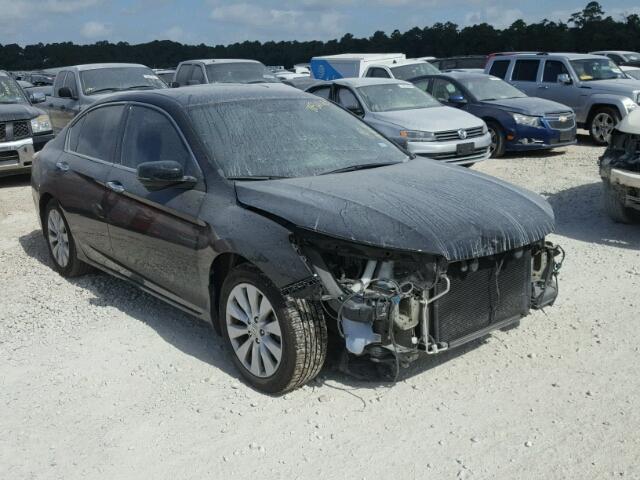 1HGCR3F86FA013647 - 2015 HONDA ACCORD EXL BLACK photo 1