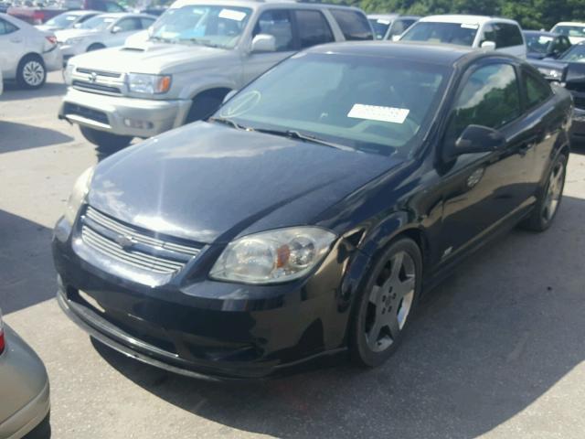 1G1AP14PX67833696 - 2006 CHEVROLET COBALT SS BLACK photo 2