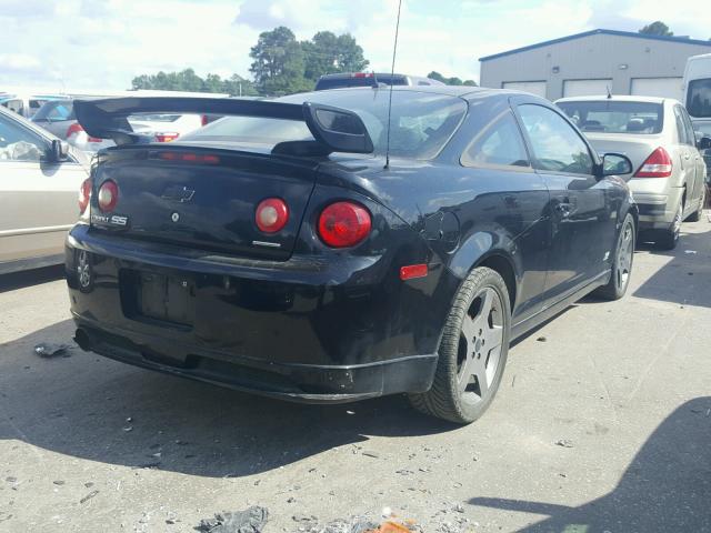 1G1AP14PX67833696 - 2006 CHEVROLET COBALT SS BLACK photo 4