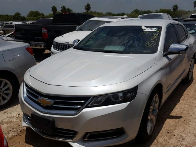 2G1145S3XH9198285 - 2017 CHEVROLET IMPALA PRE WHITE photo 2