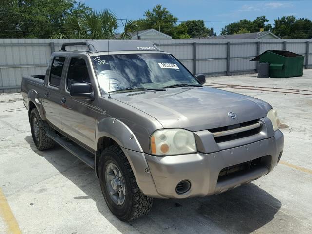 1N6ED27T04C460749 - 2004 NISSAN FRONTIER C BROWN photo 1