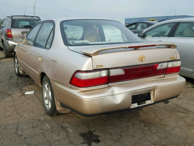 1NXBB02E9VZ662182 - 1997 TOYOTA COROLLA DX TAN photo 3