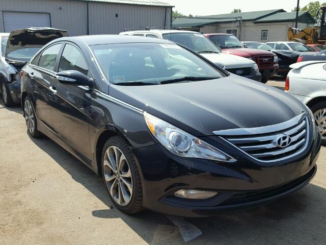 5NPEC4AC3EH826252 - 2014 HYUNDAI SONATA SE/ BLACK photo 1