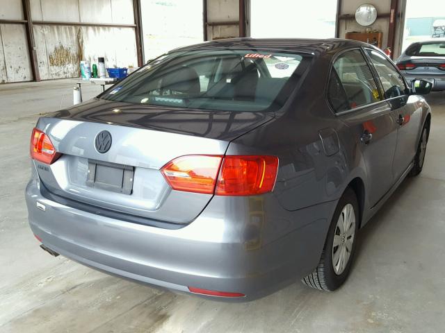 3VW2K7AJ5EM219198 - 2014 VOLKSWAGEN JETTA BASE 石墨色 照片 4