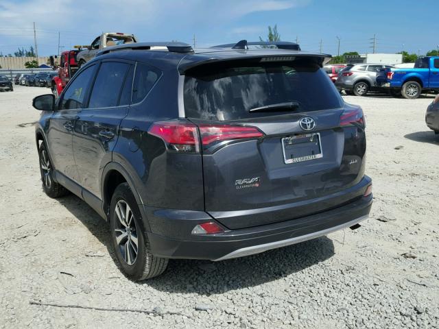 JTMWFREV9JJ730969 - 2018 TOYOTA RAV4 ADVEN 灰色 照片 3