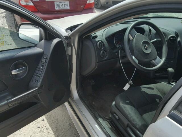2G2WP552881161455 - 2008 PONTIAC GRAND PRIX SILVER photo 9