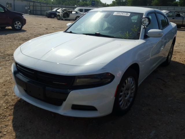 2C3CDXKT5GH206510 - 2016 DODGE CHARGER PO WHITE photo 2