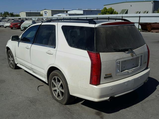 1GYDE63A840116802 - 2004 CADILLAC SRX WHITE photo 3