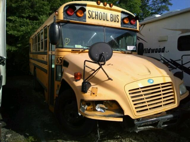 1BAKBCKH28F252231 - 2008 BLUE BIRD SCHOOL BUS YELLOW photo 1