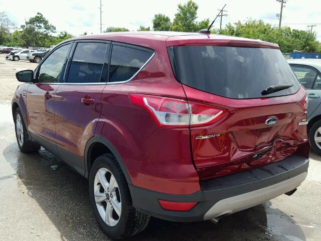 1FMCU0GX4EUA78376 - 2014 FORD ESCAPE RED photo 3