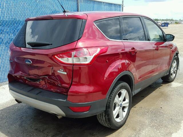 1FMCU0GX4EUA78376 - 2014 FORD ESCAPE RED photo 4