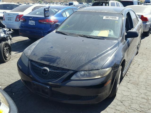 1YVFP80C835M49202 - 2003 MAZDA 6 I Noir photo 2