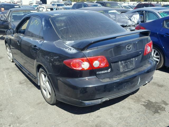 1YVFP80C835M49202 - 2003 MAZDA 6 I Noir photo 3