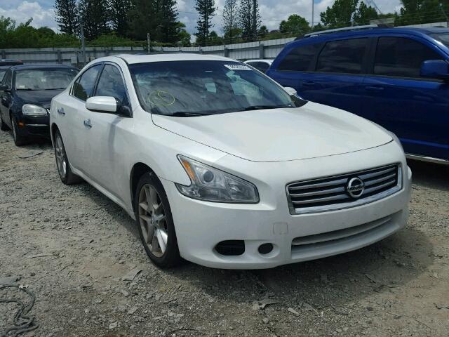 1N4AA5AP5DC833085 - 2013 NISSAN MAXIMA S WHITE photo 1