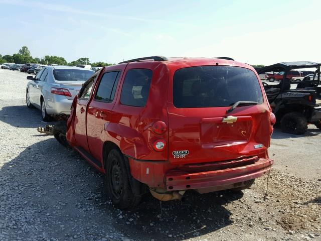 3GNBAAFW4BS510491 - 2011 CHEVROLET HHR LS Qırmızı foto 3