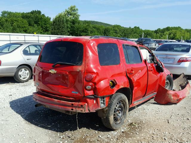 3GNBAAFW4BS510491 - 2011 CHEVROLET HHR LS Qırmızı foto 4