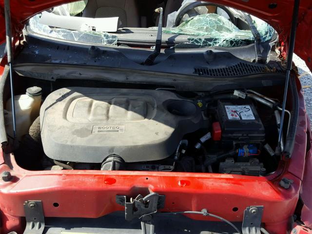 3GNBAAFW4BS510491 - 2011 CHEVROLET HHR LS Qırmızı foto 7