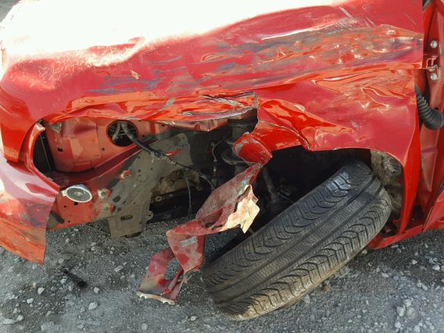 3GNBAAFW4BS510491 - 2011 CHEVROLET HHR LS Qırmızı foto 9