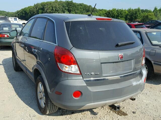 3GSCL33PX8S654933 - 2008 SATURN VUE XE GRAY photo 3