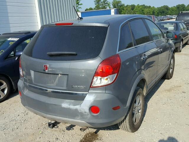 3GSCL33PX8S654933 - 2008 SATURN VUE XE GRAY photo 4