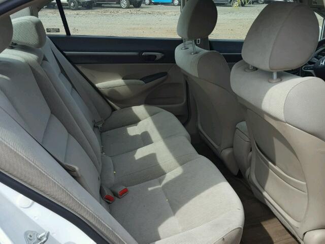 2HGFA16879H305502 - 2009 HONDA CIVIC EX 白色 照片 6