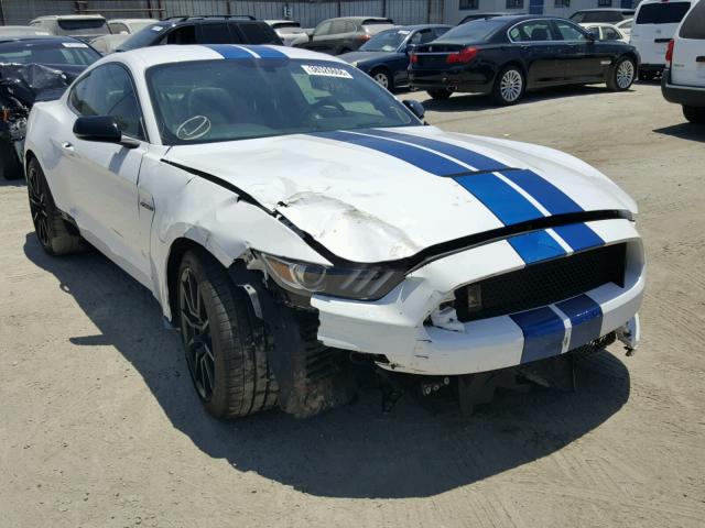 1FA6P8JZ8H5522011 - 2017 FORD MUSTANG SH WHITE photo 1