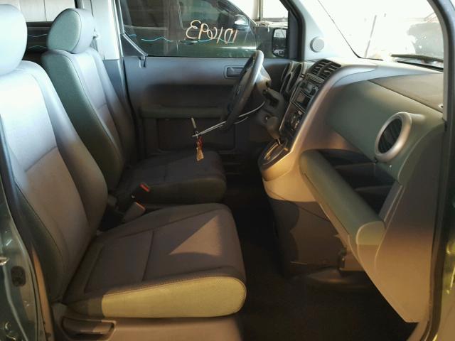 5J6YH28305L020318 - 2005 HONDA ELEMENT LX GREEN photo 5