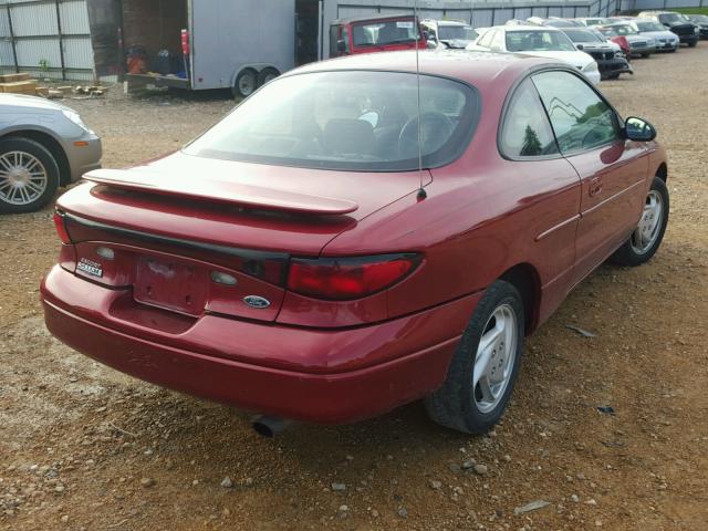 3FAKP113XYR141713 - 2000 FORD ESCORT ZX2 RED photo 4