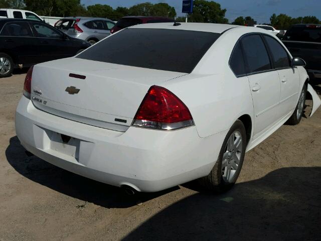 2G1WB5E30F1122495 - 2015 CHEVROLET IMPALA LIM WHITE photo 4