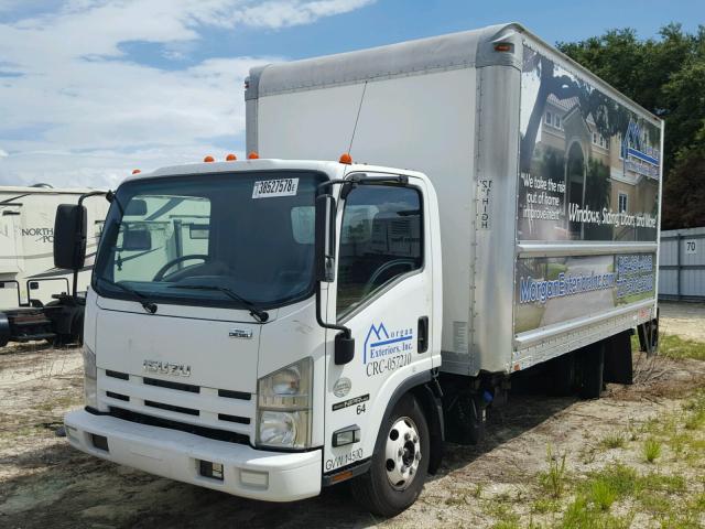 JALC4W166B7000908 - 2011 ISUZU NPR WHITE photo 2