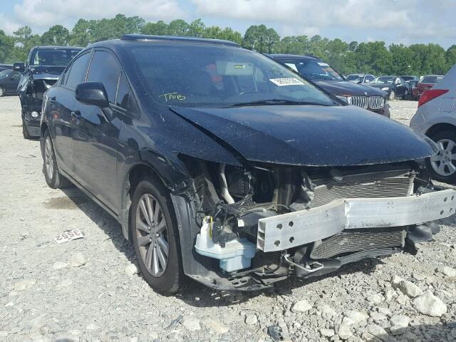 2HGFB2F91CH536771 - 2012 HONDA CIVIC EXL 黑色 照片 1