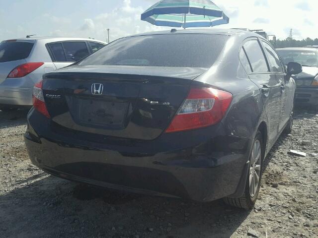 2HGFB2F91CH536771 - 2012 HONDA CIVIC EXL 黑色 照片 4